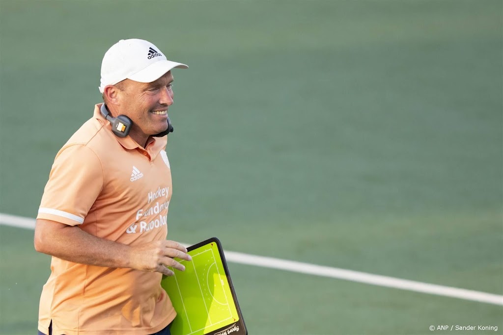 Delmee tot en met Spelen 2028 bondscoach hockeyers Oranje