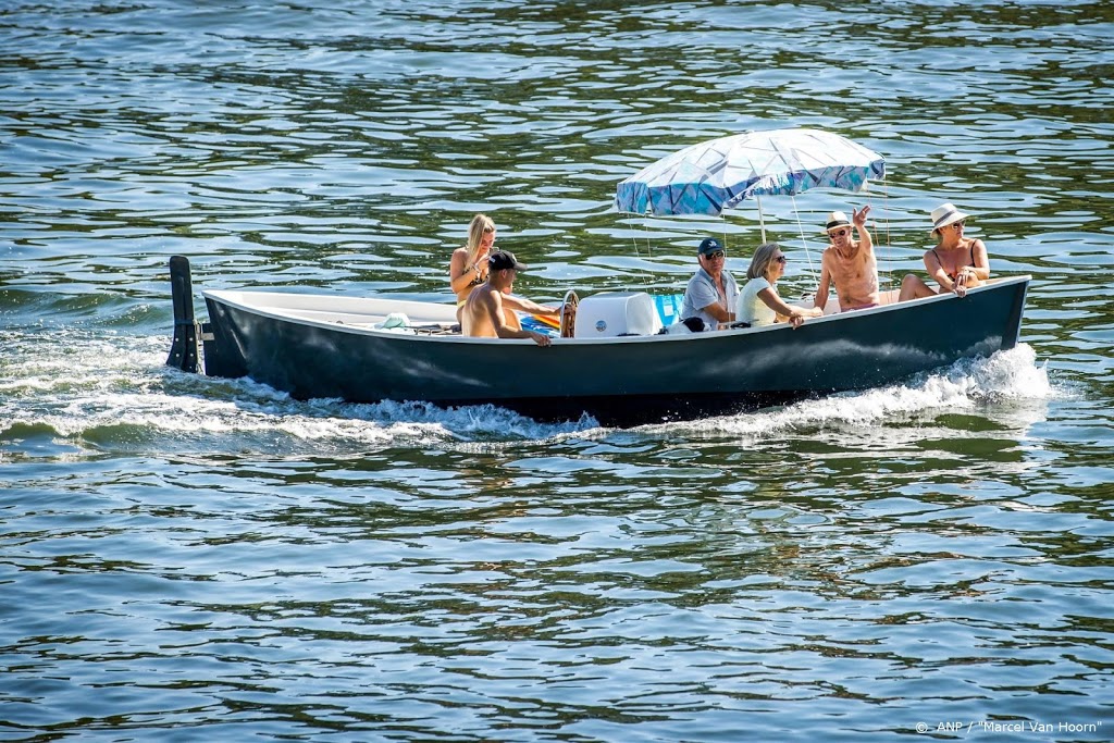 Recordreeks van zeven tropische dagen in De Bilt