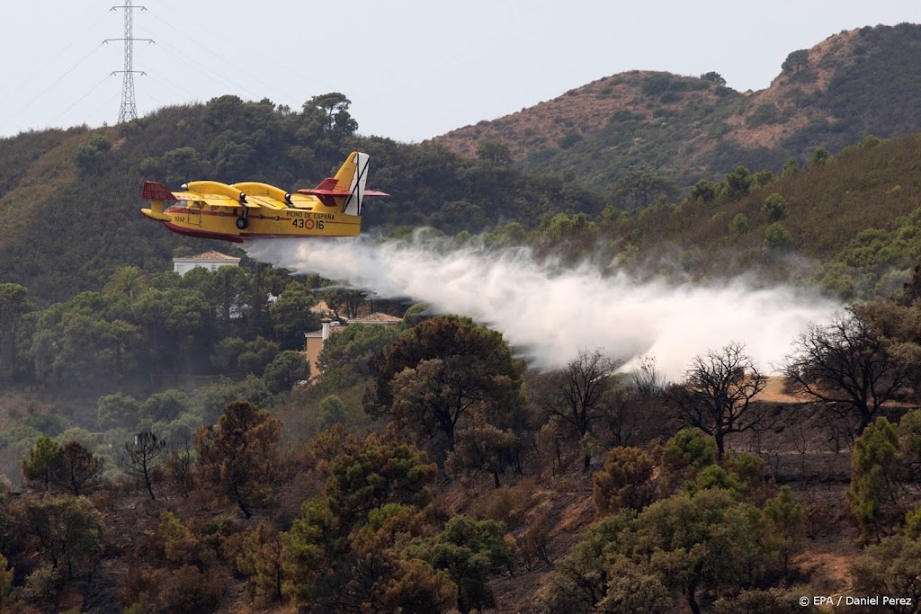 Meer evacuaties Costa del Sol op vijfde dag Spaanse bosbranden