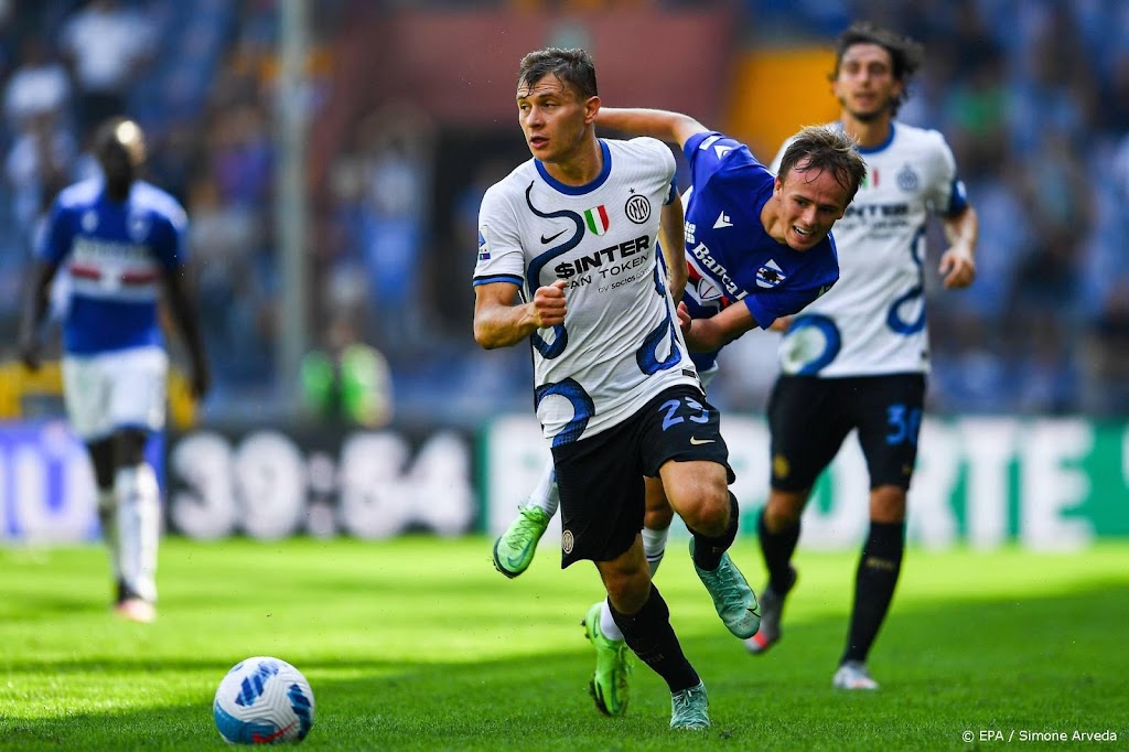 Landskampioen Inter laat bij Sampdoria eerste punten liggen