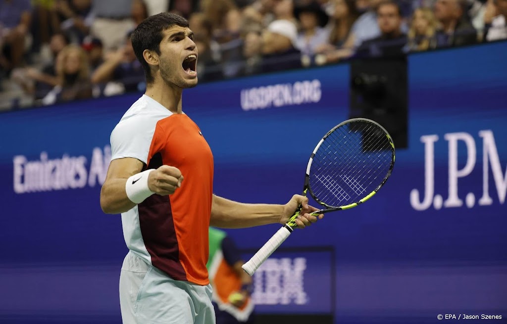 Tennisser Alcaraz wint US Open en is nieuwe nummer 1