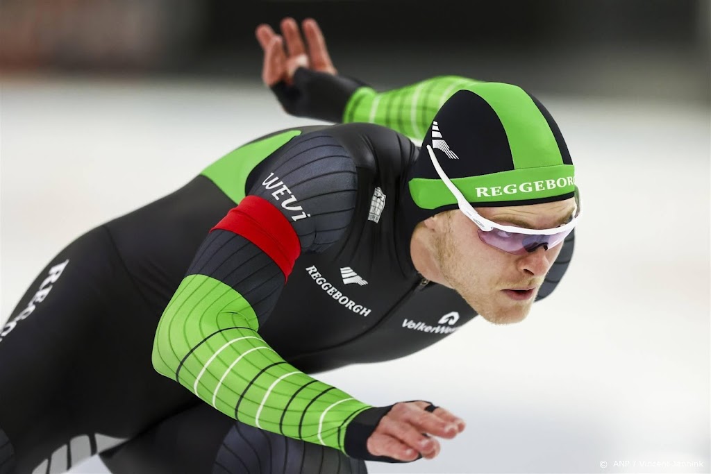 Nederlandse schaatsers buiten het podium op tweede 500 meter