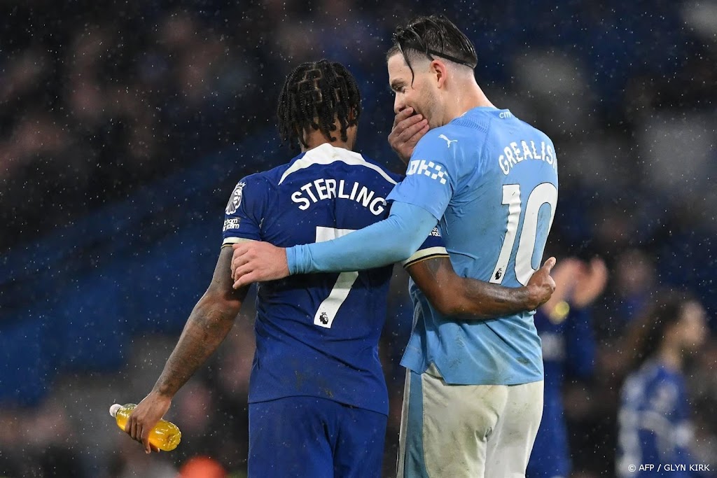 Chelsea en Manchester City sluiten spektakelstuk af bij 4-4