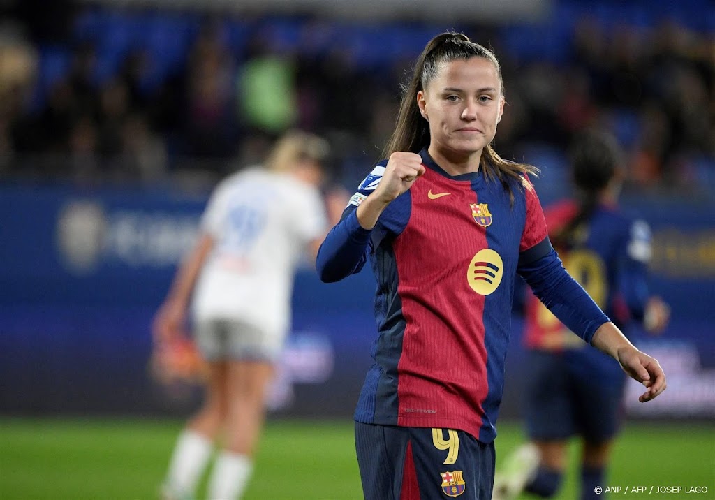 Vrouwen FC Barcelona vernederen St. Pölten in Champions League
