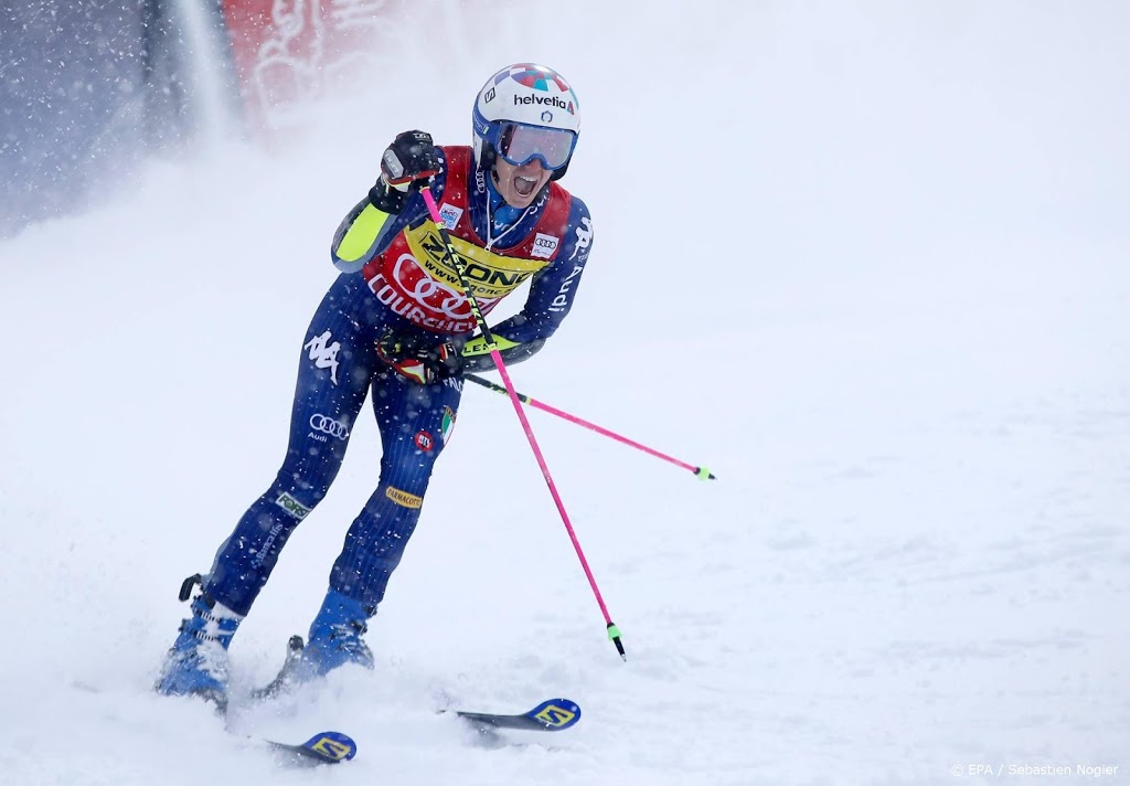 Skiester Bassino wint reuzenslalom in Courchevel