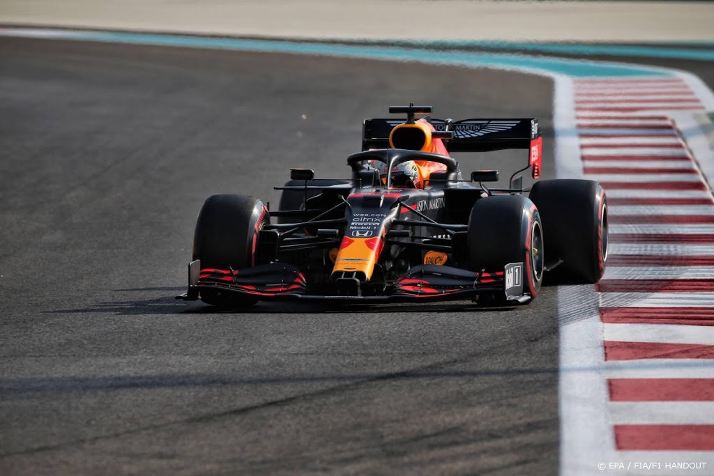 Verstappen start in GP Abu Dhabi vanaf poleposition