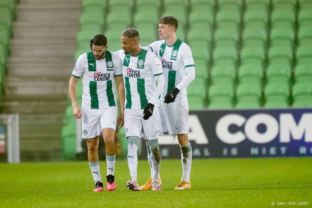 FC Groningen neemt na rust afstand van RKC Waalwijk