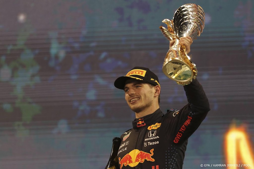 Verstappen schrijft sporthistorie met wereldtitel Formule 1