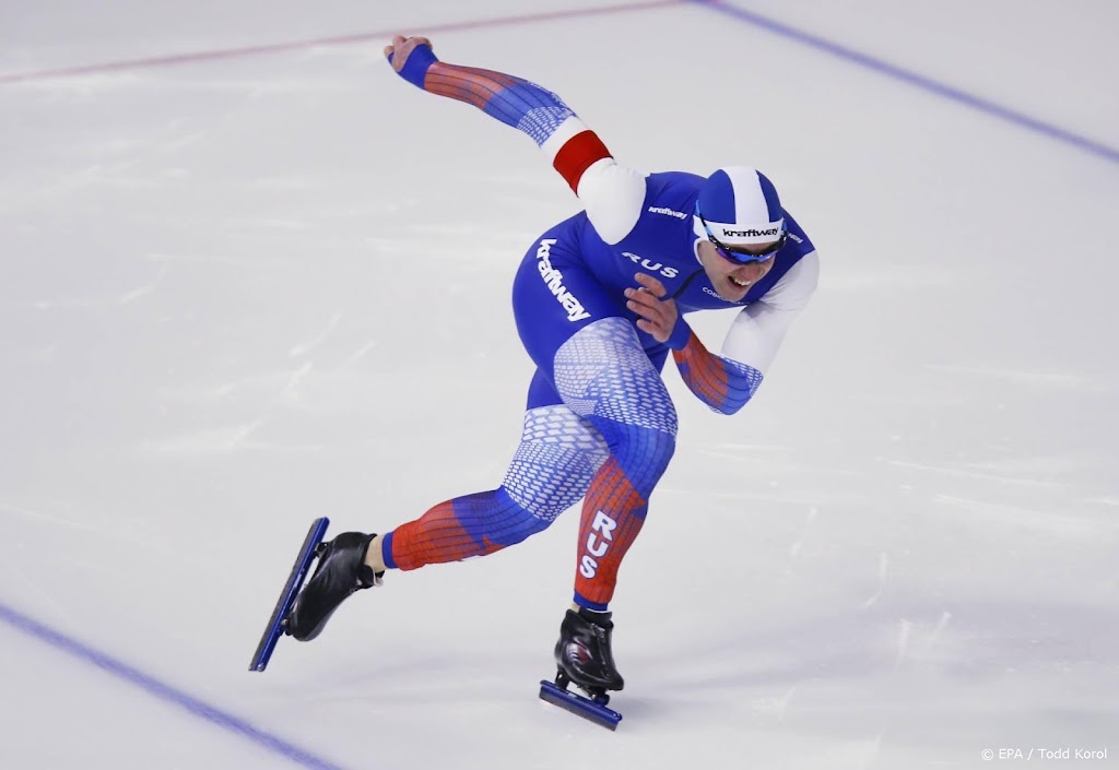 Schaatser Moesjtakov wint 500 meter in Calgary