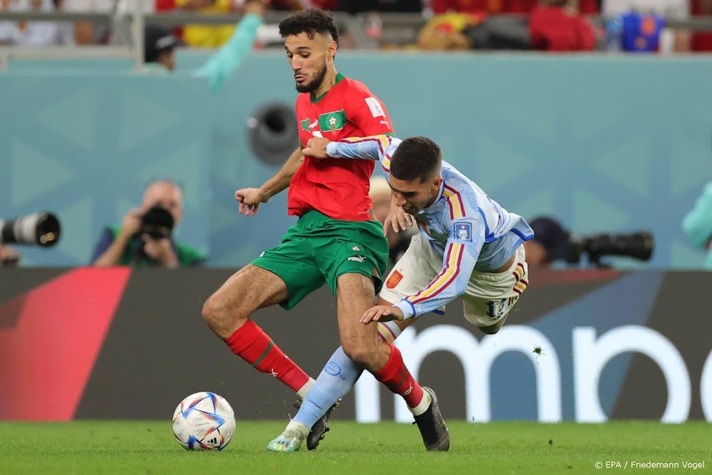 Marokko hoopt op fitte Mazraoui in halve finale tegen Fransen
