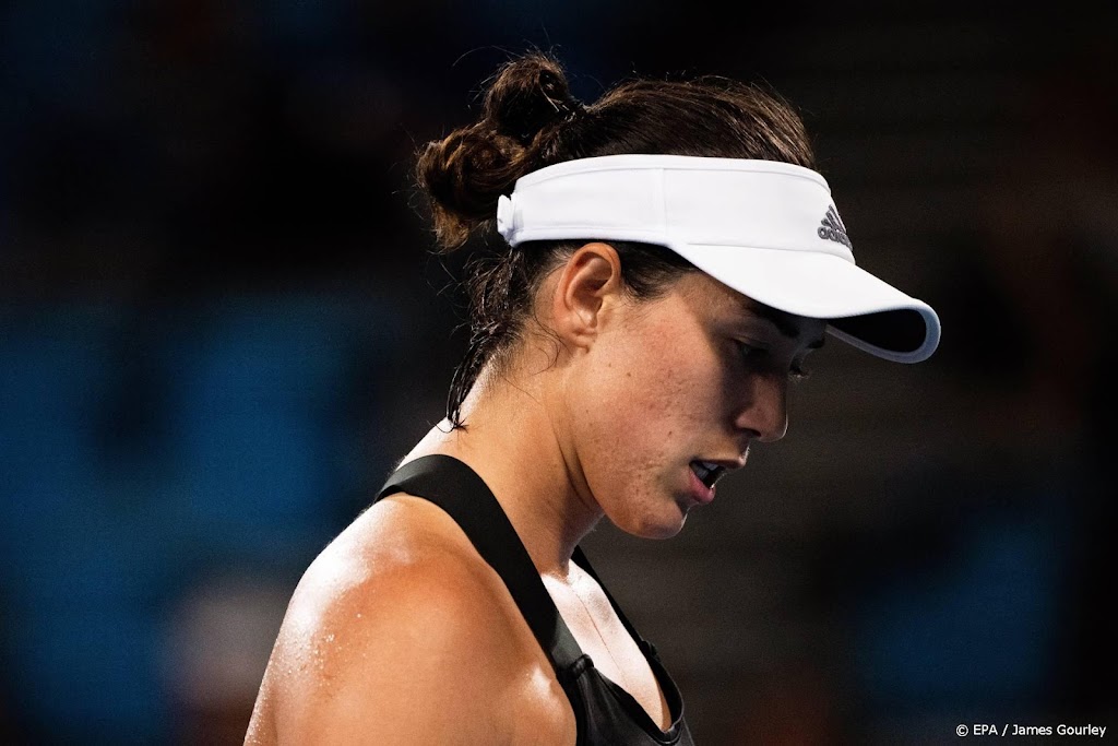 Tennisster Muguruza in kwartfinales uitgeschakeld in Sydney
