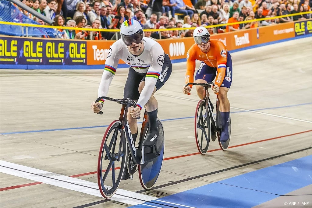 Lavreysen ten koste van Hoogland naar sprintfinale EK