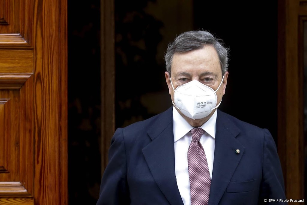 Mario Draghi's regering van nationale eenheid beëdigd