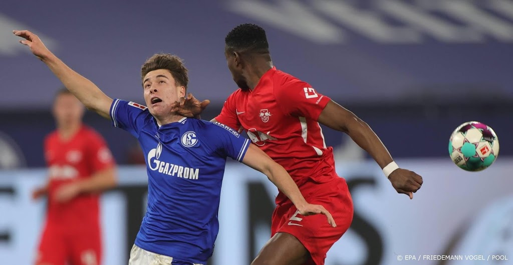 Schalke pakt puntje zonder Huntelaar