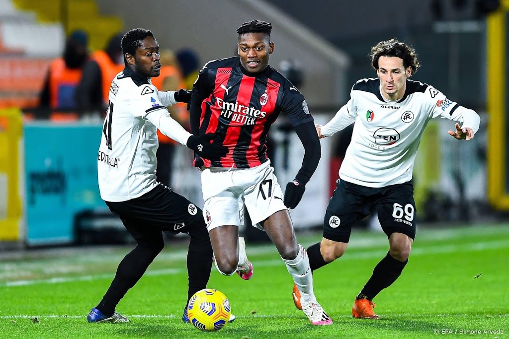 AC Milan lijdt bij Spezia zeldzame uitnederlaag