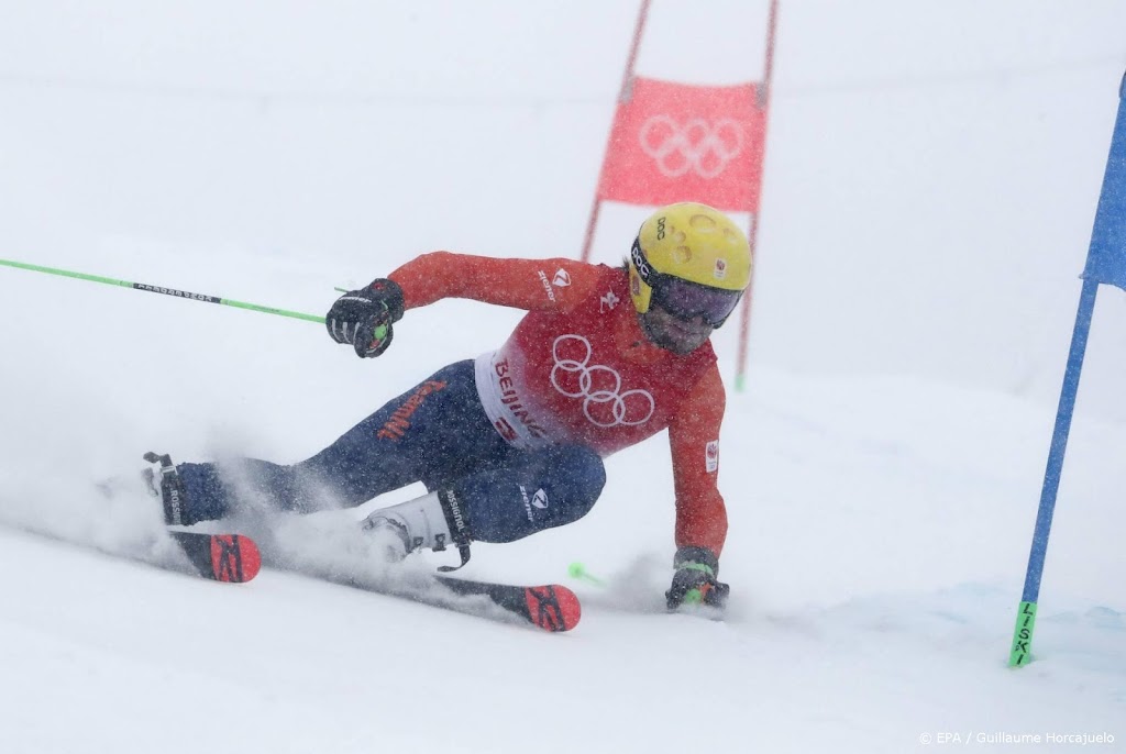 Skiër Meiners buiten top twintig in eerste run op reuzenslalom