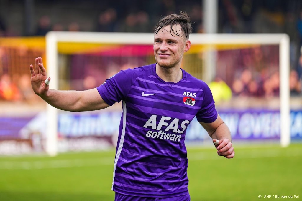 AZ-speler Beukema na ereronde door Adelaarshorst: unieke dag