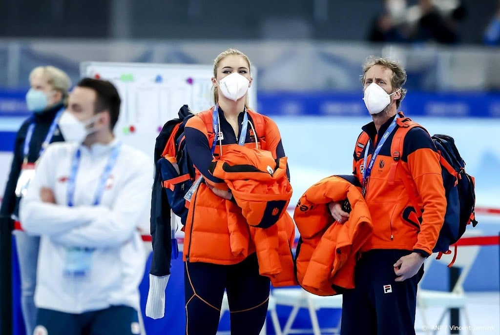 Gemengde gevoelens bij schaatsster Leerdam na vijfde plaats