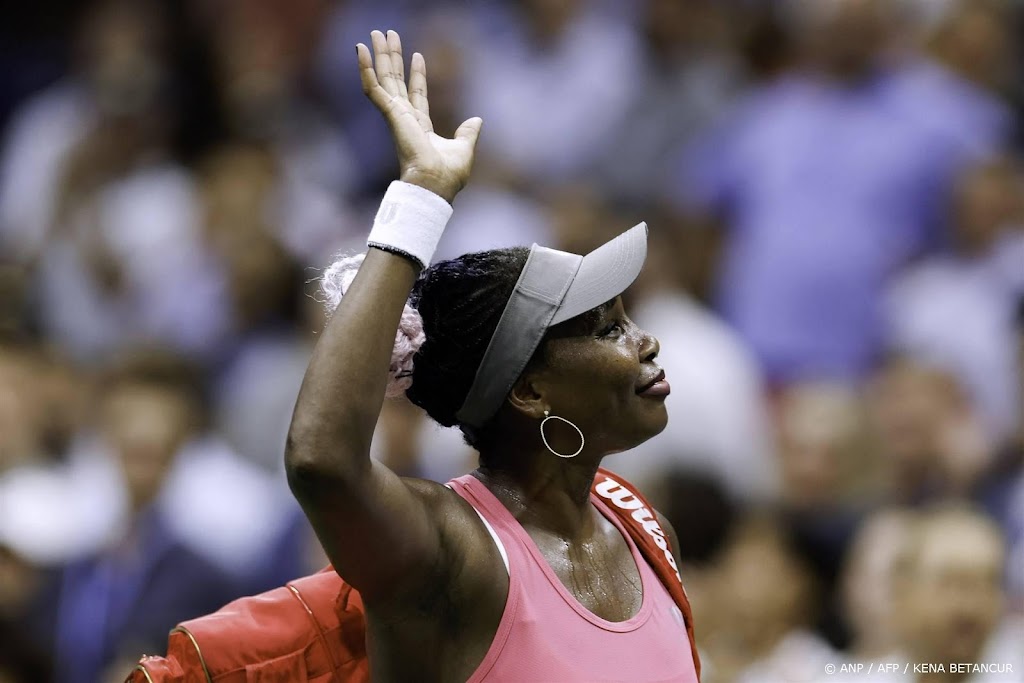 Tennisster Venus Williams keert terug op de baan in Indian Wells