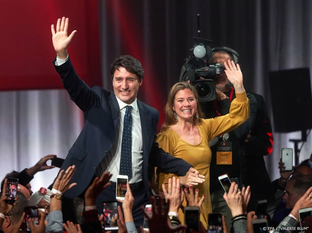 Vrouw Canadese premier heeft coronavirus