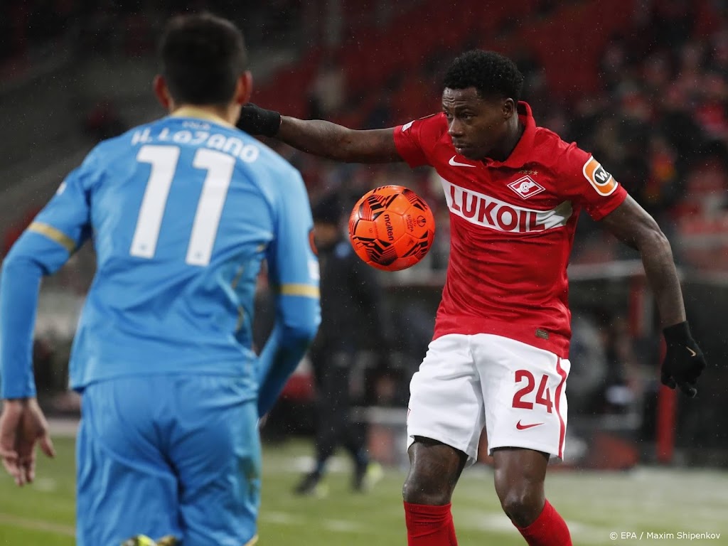 Scorende Promes kan nederlaag van Spartak niet voorkomen