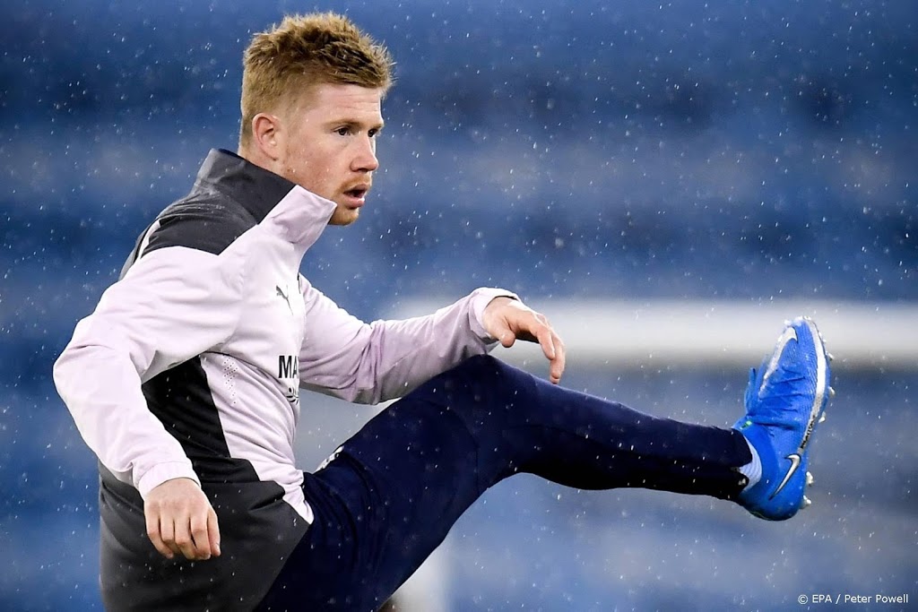Manchester City mist De Bruyne in eerste duel als landskampioen