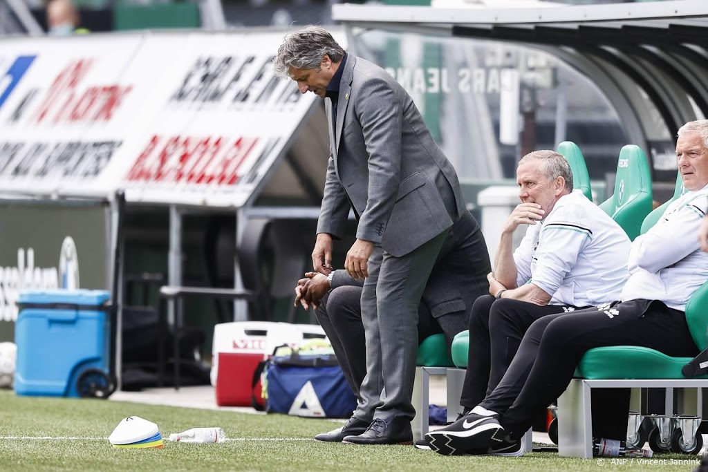 ADO-trainer Brood is stil van degradatie