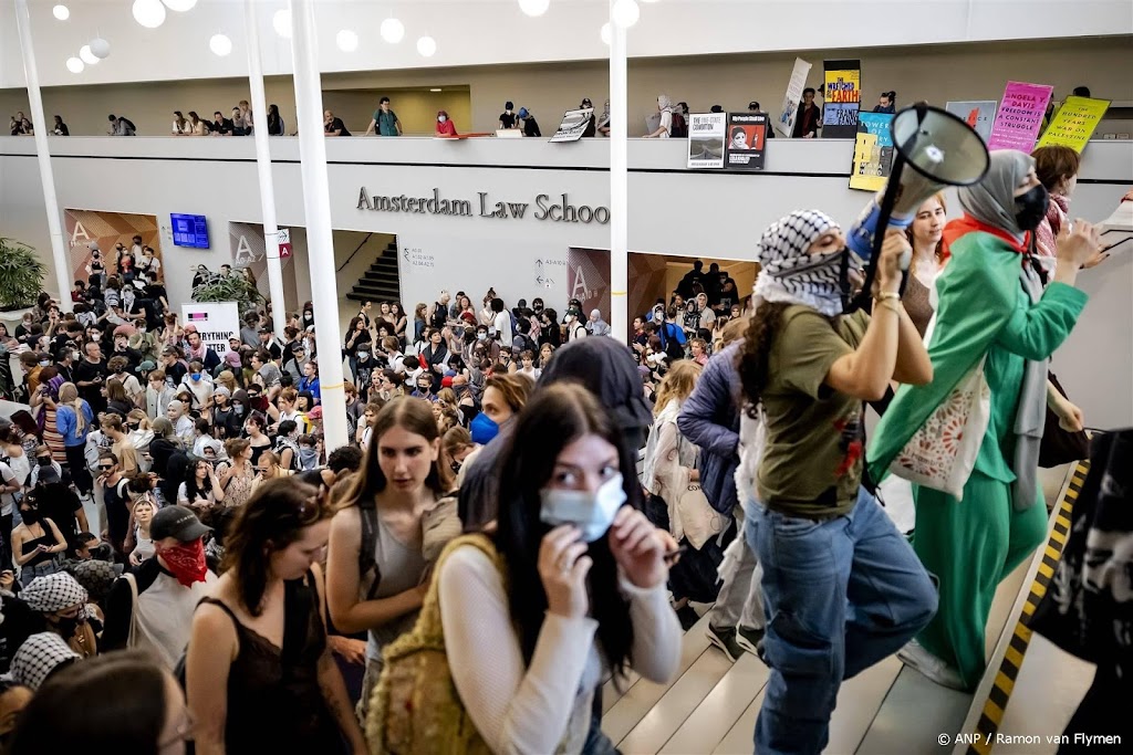 UvA: verlaat pand als je niets met protestactie te maken hebt