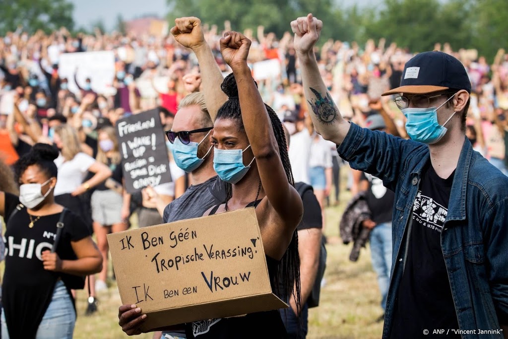 Black Lives Matter-betogingen in goede sfeer verlopen
