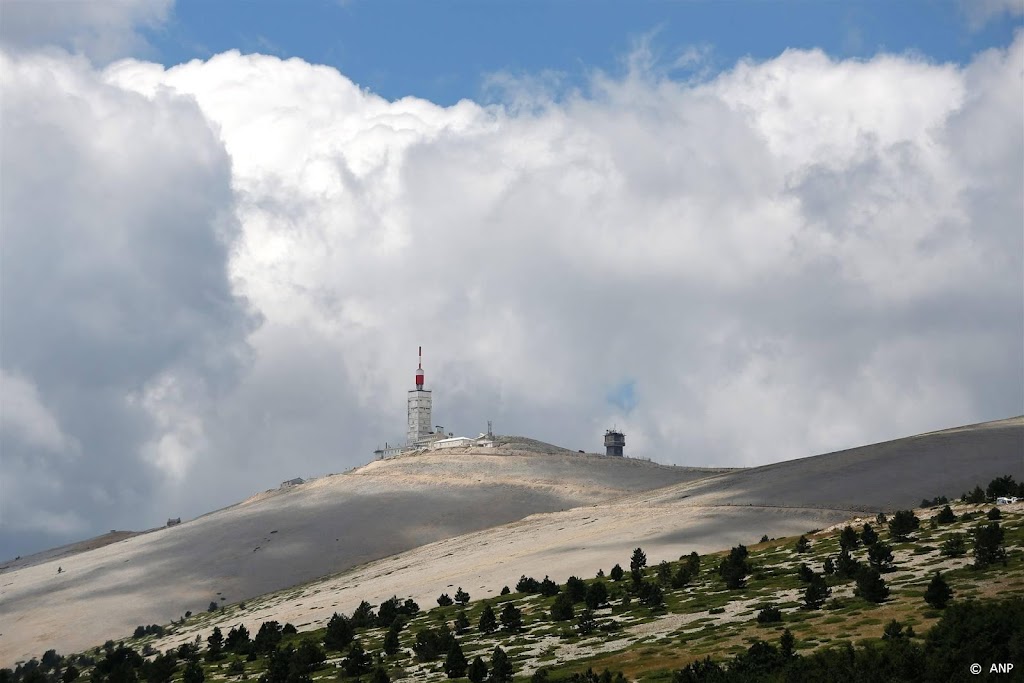 Jonge Fransman Martinez klimt als beste op Mont Ventoux