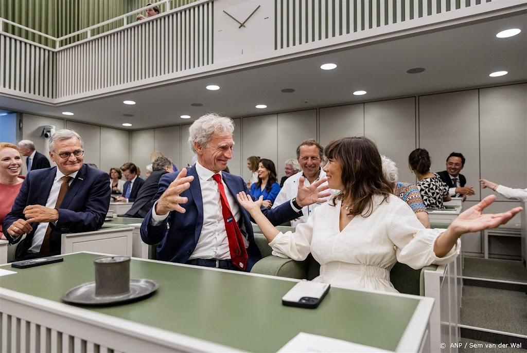 Nieuwe Eerste Kamer beëdigd met BBB als grootste fractie