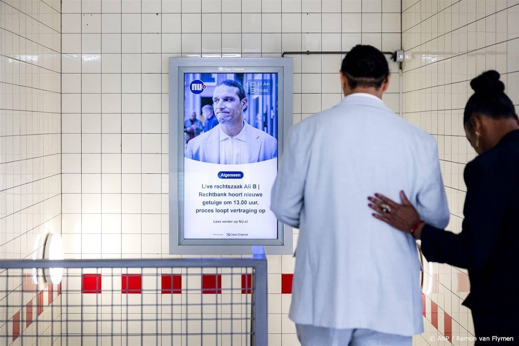 Ingelast getuigenverhoor in zedenzaak Ali B afgelopen