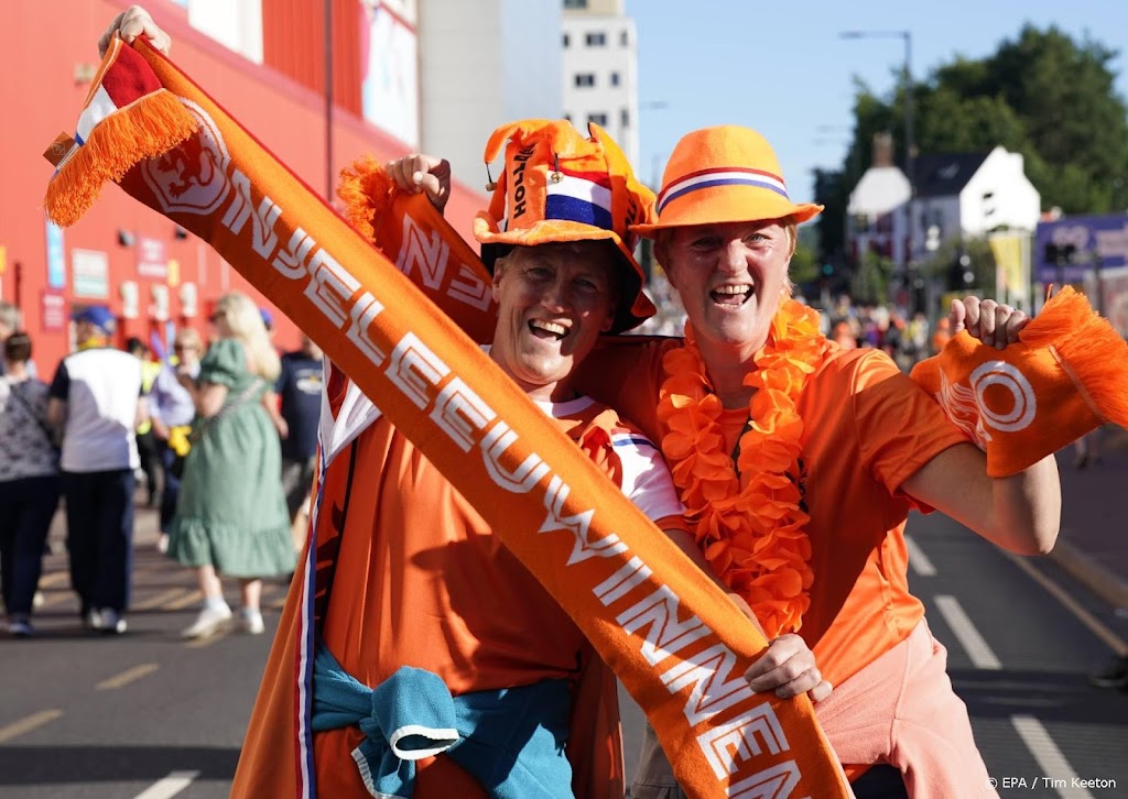 Voetbalsters Oranje spelen tweede duel op EK