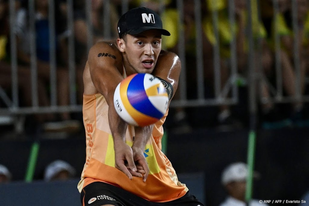 Nederlandse beachvolleybalteams stranden in Wenen in kwartfinale