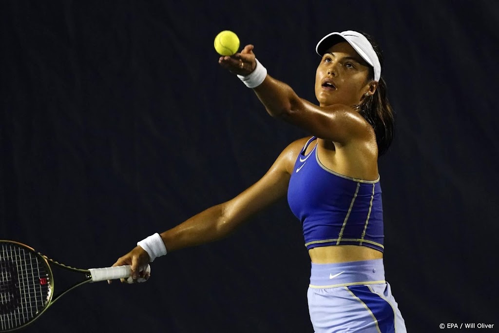 Serena Williams begint toernooi Cincinnati tegen Raducanu