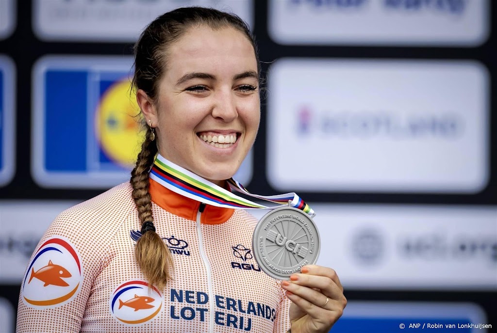 Wielrenster Van Anrooij pakt zilver op WK voor beloften