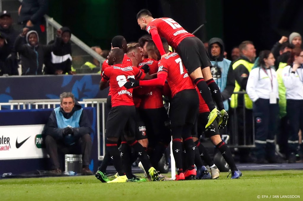 Stade Rennes voorlopig koploper in Frankrijk