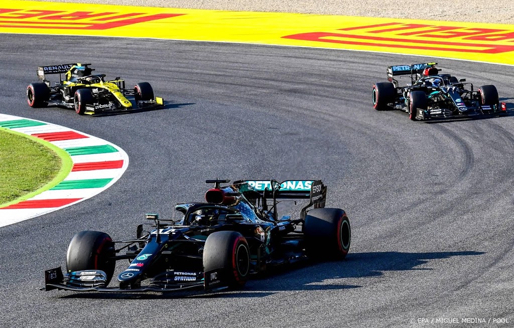 Hamilton wint race vol incidenten op Mugello