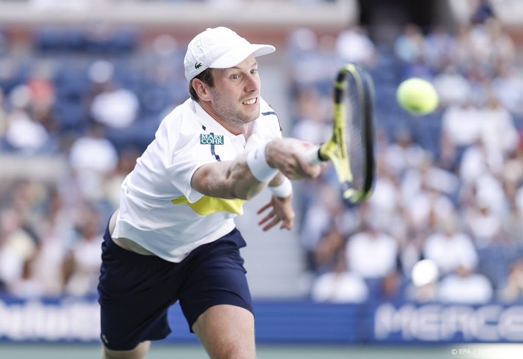 Tennisser Van de Zandschulp naar plek 62 op wereldranglijst