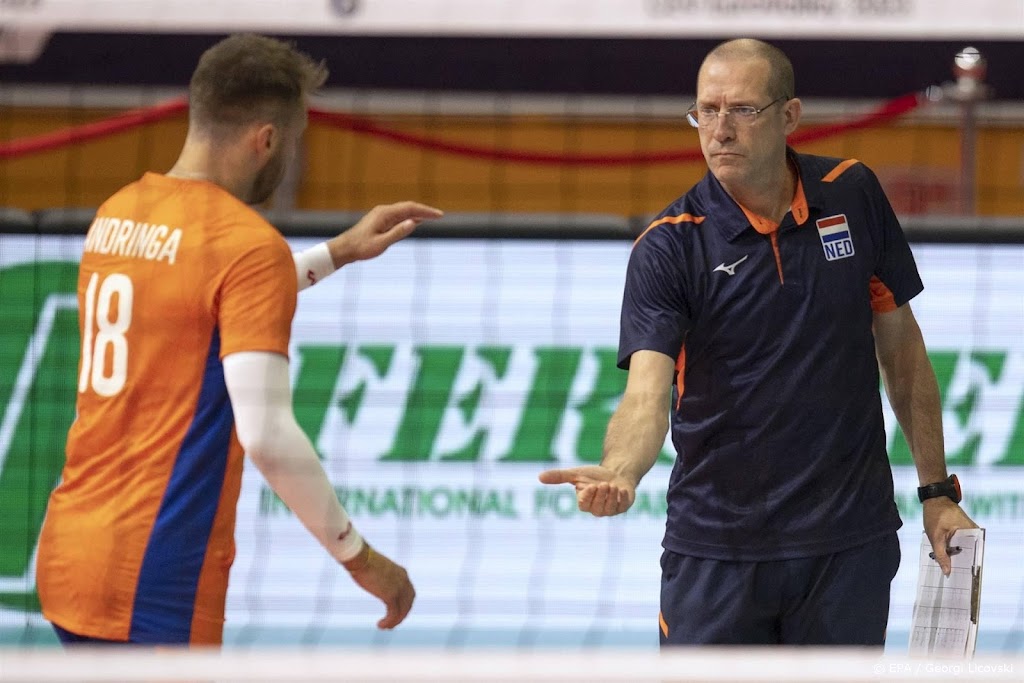 Volleyballers laten wereldkampioen Italië op EK wankelen