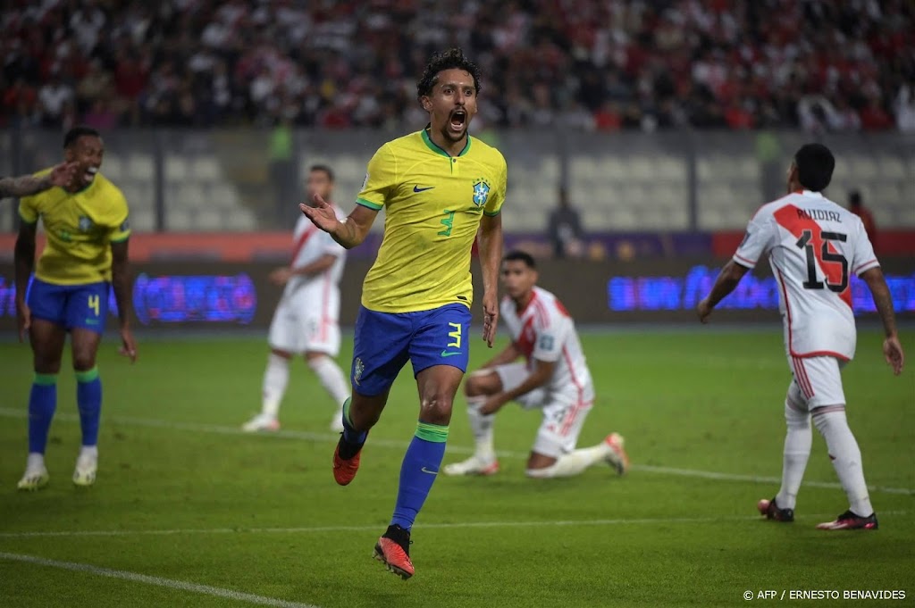 Brazilië wint ook tweede duel in kwalificatie WK voetbal