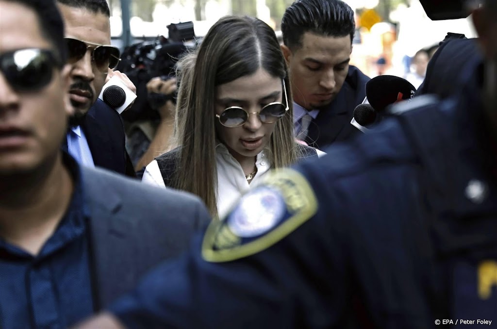 Vrouw van drugsbaron El Chapo vrijgelaten in VS
