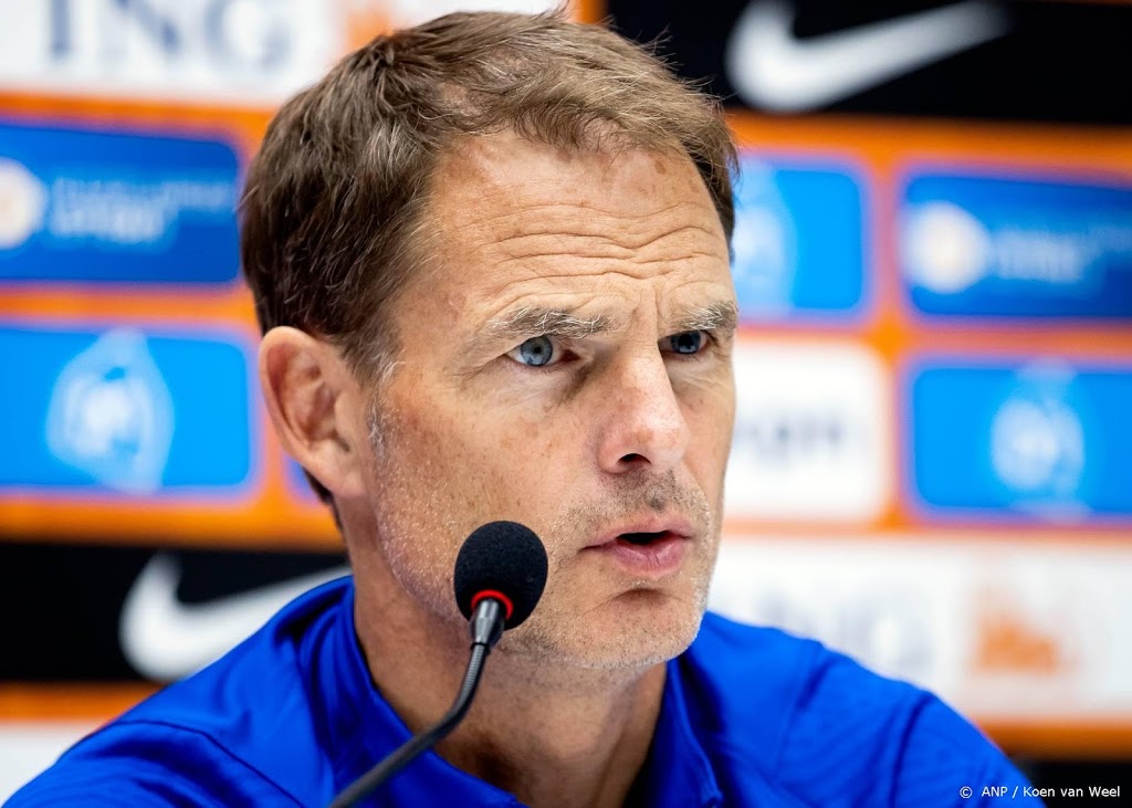De Boer betrekt zijn spelers bij strijdplan voor duel met Italië