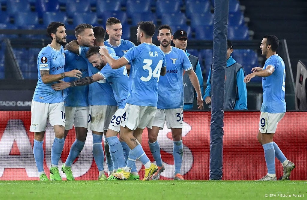 Ook Lazio speelt gelijk in groep van Feyenoord
