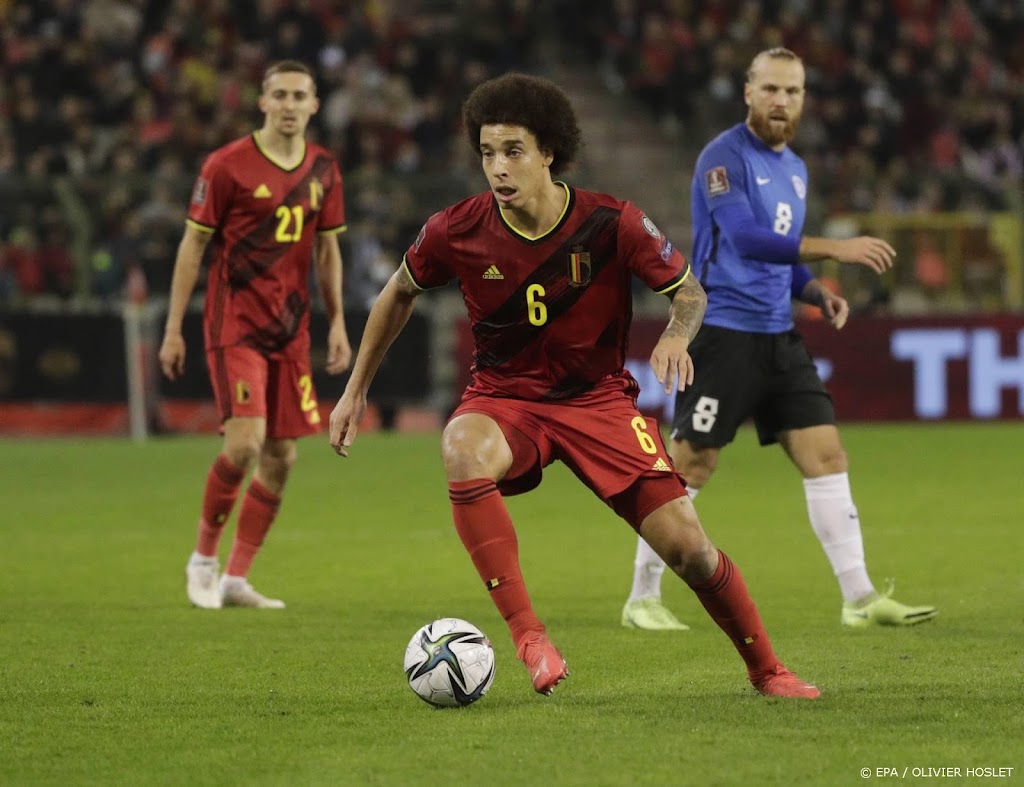 België na zege op Estland voor derde keer op rij naar WK