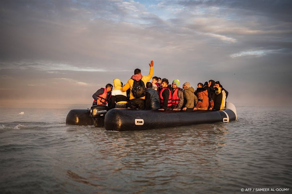 Frankrijk redt 134 migranten op Noordzee