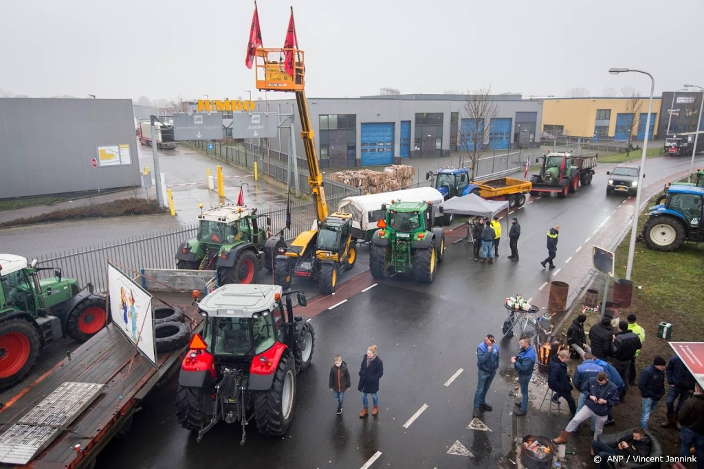 Minder Jumbo-boodschappen bezorgd door boerenprotest