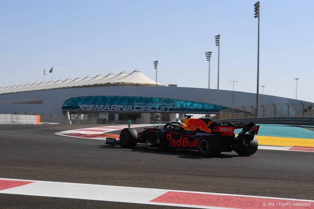 Verstappen geniet van slotrace in Formule 1