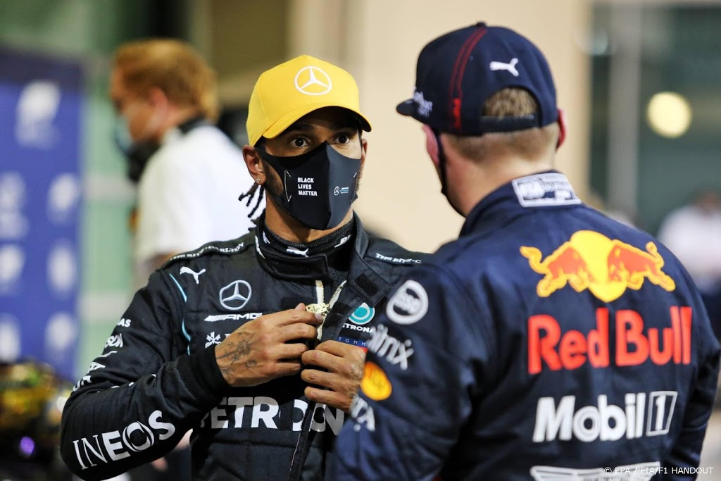Hamilton: we konden Verstappen niet bijhouden