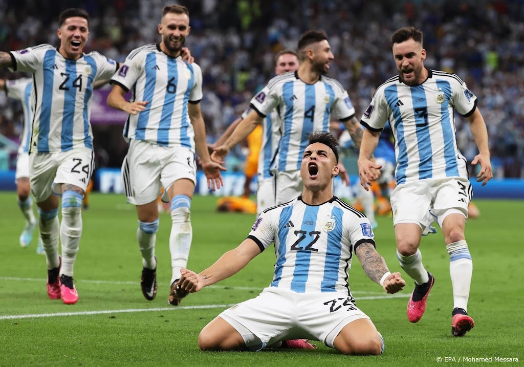 Argentinië begint met Tagliafico aan halve finale tegen Kroatië